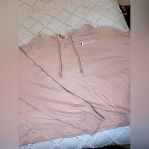 Champion Light Blush Drawstring Hoodie